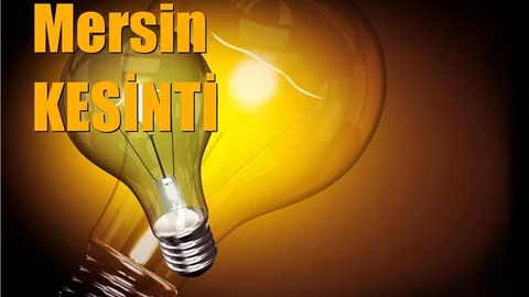 Mersin Elektrik Kesintisi, 3 Günlük Elektrik Kesinti Planı