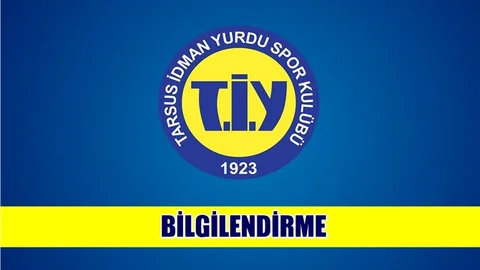 Tarsus İdman Yurdu'ndan "3 Oyuncu İle Ön Anlaşma Sağlandı" Duyurusu