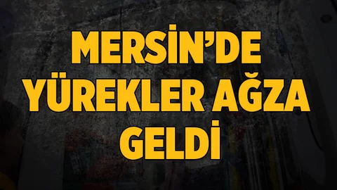 Mersin'de Anaokulunda Yürekler Ağza Geldi