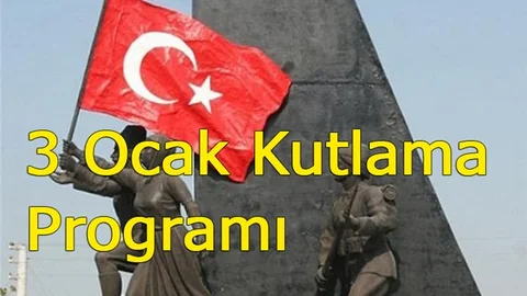 Mersin 3 Ocak Kutlama Programı