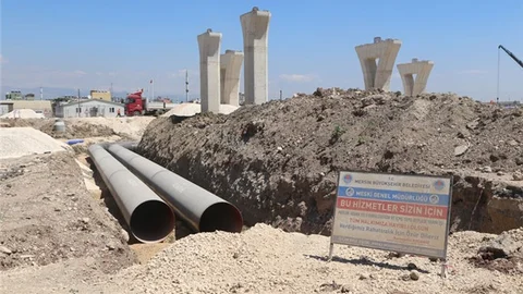 MESKİ Devam Eden D-400 Kavşakta, Çalışmalarını Tamamladı