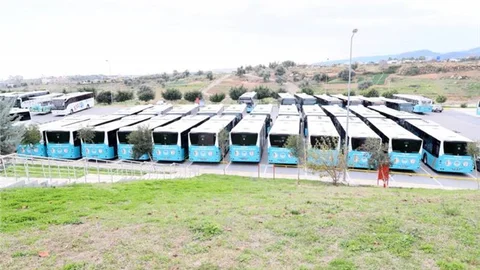 Mersin'e 30 Adet Yeni Otobüs