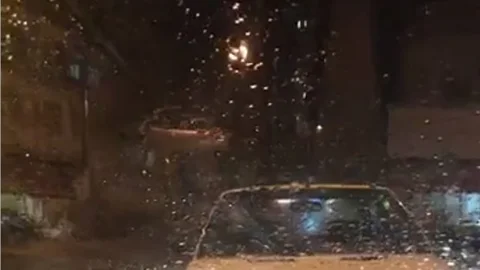 Mersin’de Şiddetli Gök Gürültülü Sağanak ve Dolu Yağışı