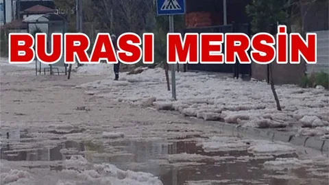 Mersin'de Şiddetli Yağış Hayatı Olumsuz Etkiliyor 