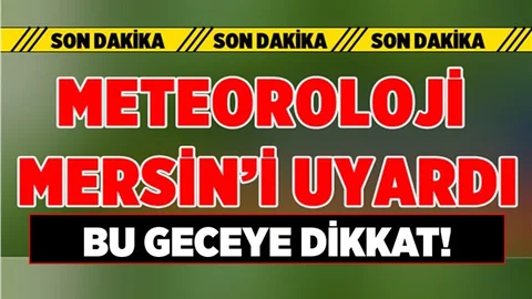 Son Dakika! Meteoroloji'den Çok Önemli Uyarı