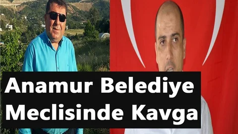 Anamur Belediye Meclisinde Kavga Çıktı