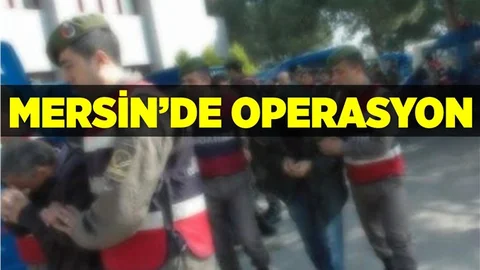 Mersin Jandarmasından Operasyon