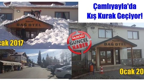 Mersin Çamlıyayla'da Bu Kış Kurak Geçiyor