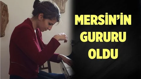 Genç Sanatçı Mersin'in Gururu Oldu