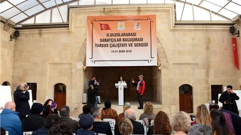 10 Ülkeden Gelen 24 Ressam Tarsus’ta Buluştu