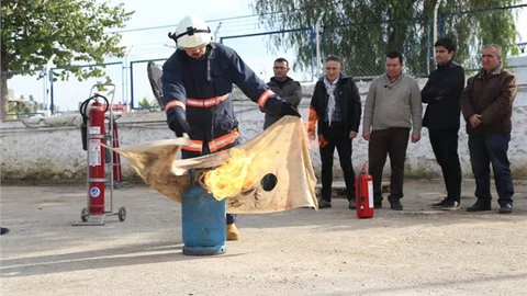 MESKİ Personeli, Yangın Konusunda Bilinçlendirildi