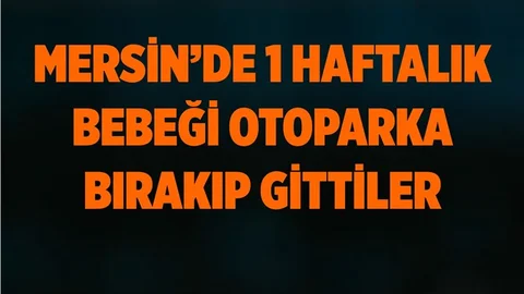 Mersin'de Vicdan Sızlatan Olay