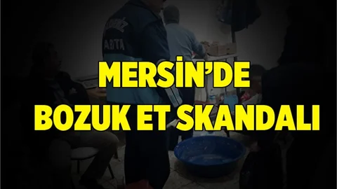Mersin'de Bozuk Et Ele Geçirildi