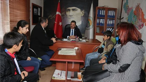 Başkan Tuna, Türkiye Kayak Şampiyonu Özel Sporcuları Ağırladı