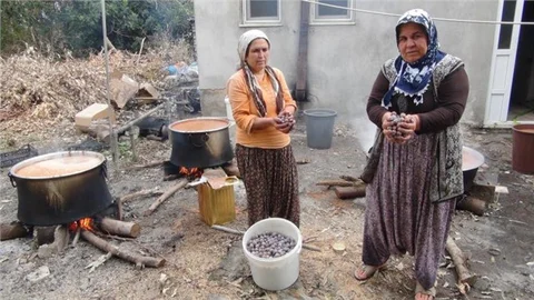 Mersin Silifke'de Andız Pekmezi 20 TL’den Satılıyor