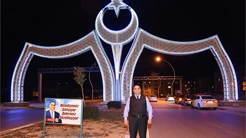 Tarsus Belediyesi Ledli Aydınlatma Çalışmasına Başladı