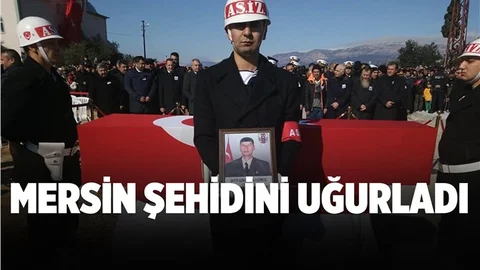 Mersinli Şehit Ali Gümüş Toprağa Verildi