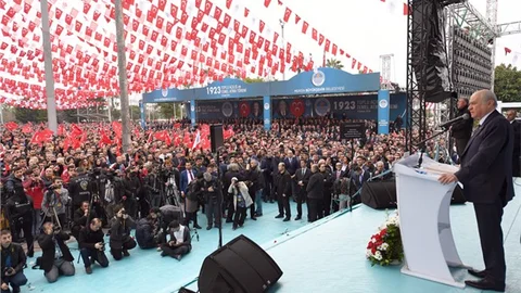 Genel Başkan Devlet Bahçeli Mersin'e Geldi