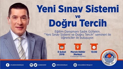 Akdeniz Belediyesi, Sadık Gültekin’i Öğrencilerle Buluşturuyor