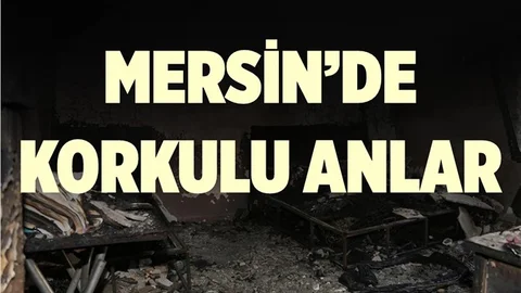Mersin'de Yangın Korkuttu