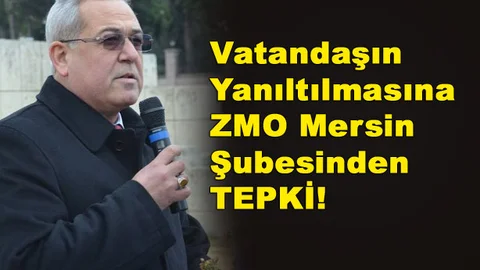 Ziraat Mühendisleri Odası Mersin Şubesinden TV'deki Yanıltmaya Tepki