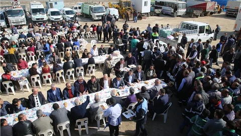 Belediye Personeli Gönül Sofrasında Buluştu