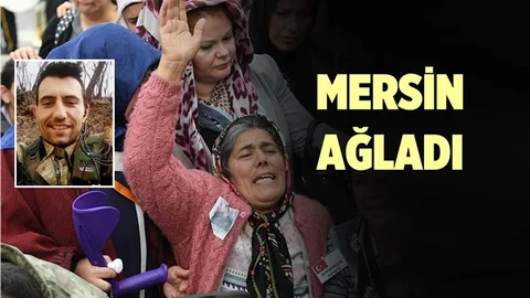 Mersin Gözyaşları Arasında Şehidini Uğurladı