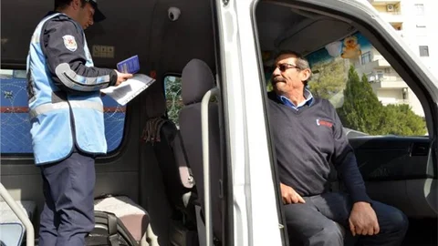 Mersin'de Servis Denetimleri