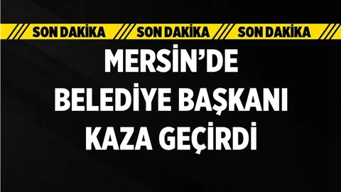 İlçe Belediye Başkanı Trafik Kazası Geçirdi