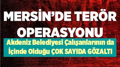 Mersin'de Teröre Geçit Yok