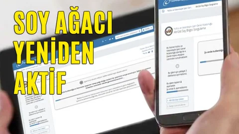 Soyağacı Sorgulama Sayfası Tekrar Açıldı