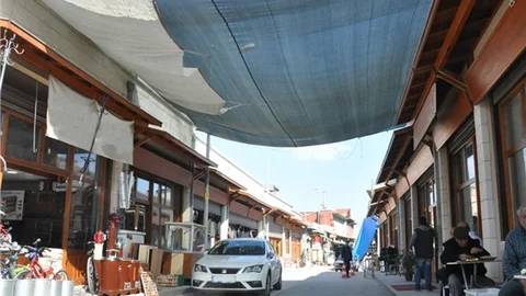 Tarihi Ticaret Merkezi 1.Etabın Sonuna Doğru Geliniyor