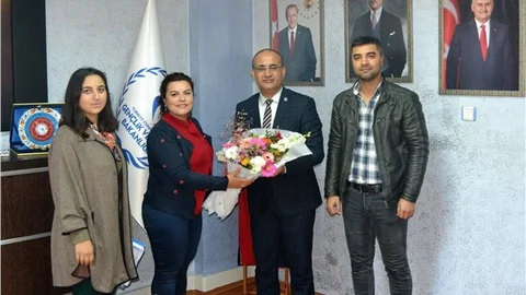 ŞEGED Mersin'den İl Müdürü Şaban Güneş'e Ziyaret
