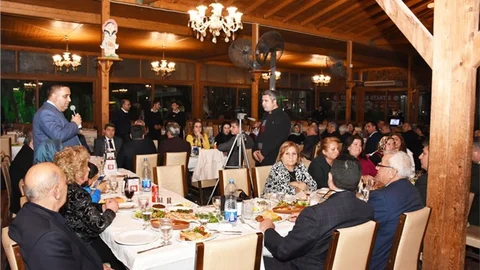 Başkan Can, İlçede Bulunan Oda Başkanları ve Eşleriyle Bir Araya Geldi