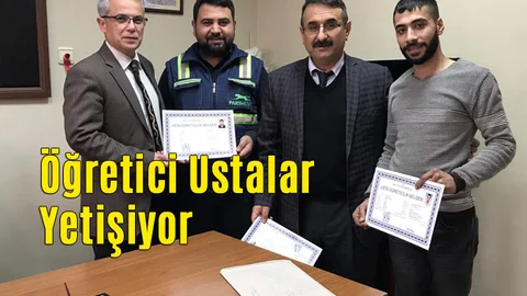 Tarsus MEM Eğitimleri Devam Ediyor, Öğretici Ustalar Yetişiyor