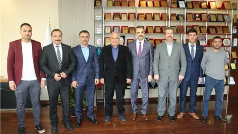 Genel Başkandan Erdemli Belediye Başkanı Tollu'ya Ziyaret