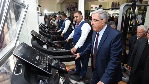 Bedrettin Sarpkaya Yaşam Boyu Spor Merkezi Açıldı