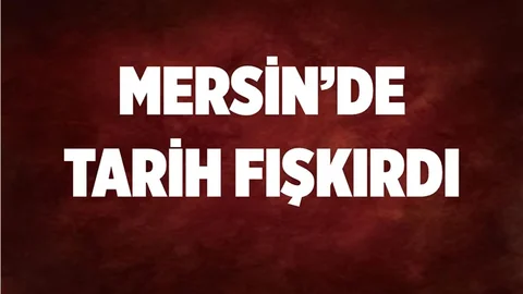 Mersin'deki Kazıdan 1300 Yıllık Tarih Fışkırdı