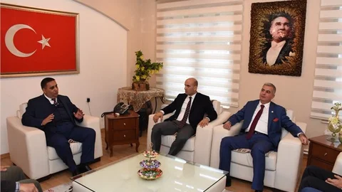 Genel Başkan Olcay Kılavuz'dan, Şevket Can'a Ziyaret