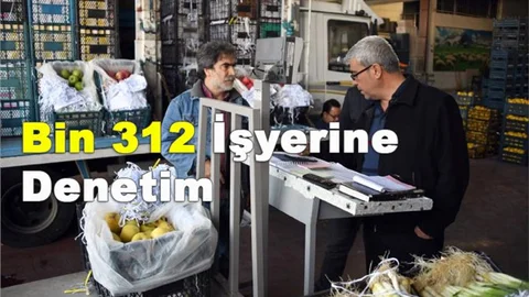Mersin'de İş Yerlerine Ansızın Hijyen Denetimi, Geçen Yıl 1.312 Yapıldı