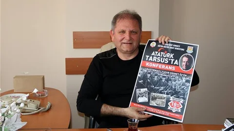 Atatürk Tarsus’ta Konulu Konferans