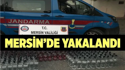 Mersin'de Kaçak İçki Yakalandı