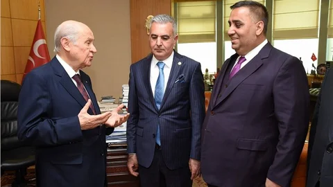 Başkan Can MHP Genel Merkezi'nde
