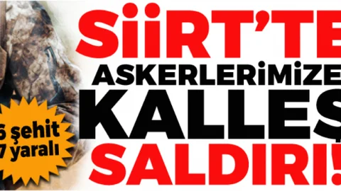 Siirt'te Güvenliği Sağlayan Time Hain Saldırı: 6 Asker Şehit Oldu