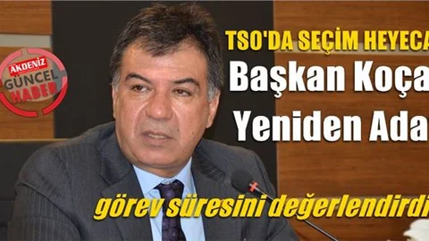 Tarsus TSO'da Seçim Heyecanı