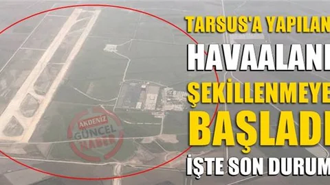 Çukurova Bölgesel Havaalanı’nda inşaat çalışmaları devam ediyor