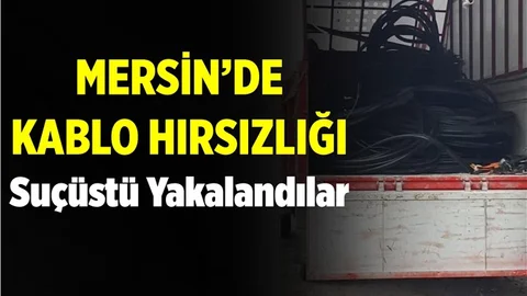 Mersin'de Hırsızlara Suçüstü