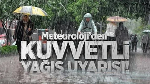 Meteoroloji'den Uyarı Geldi; ''Dikkatli Olun''