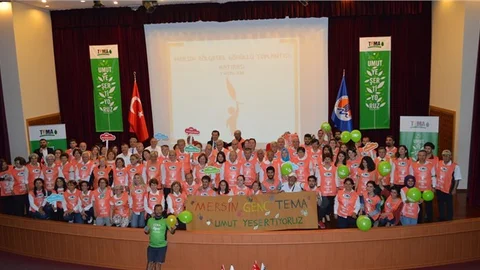 TEMA Gönüllüleri Mersin’de buluştu