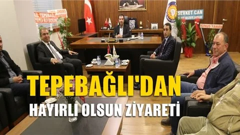 Tepebağlı’dan Koçak’a “hayırlı olsun” ziyareti